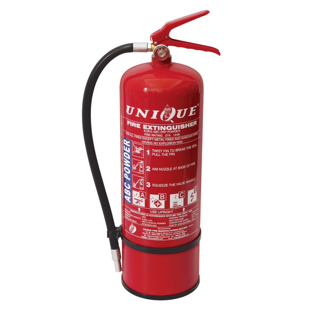 6kg ABC dry powder fire extinguisher