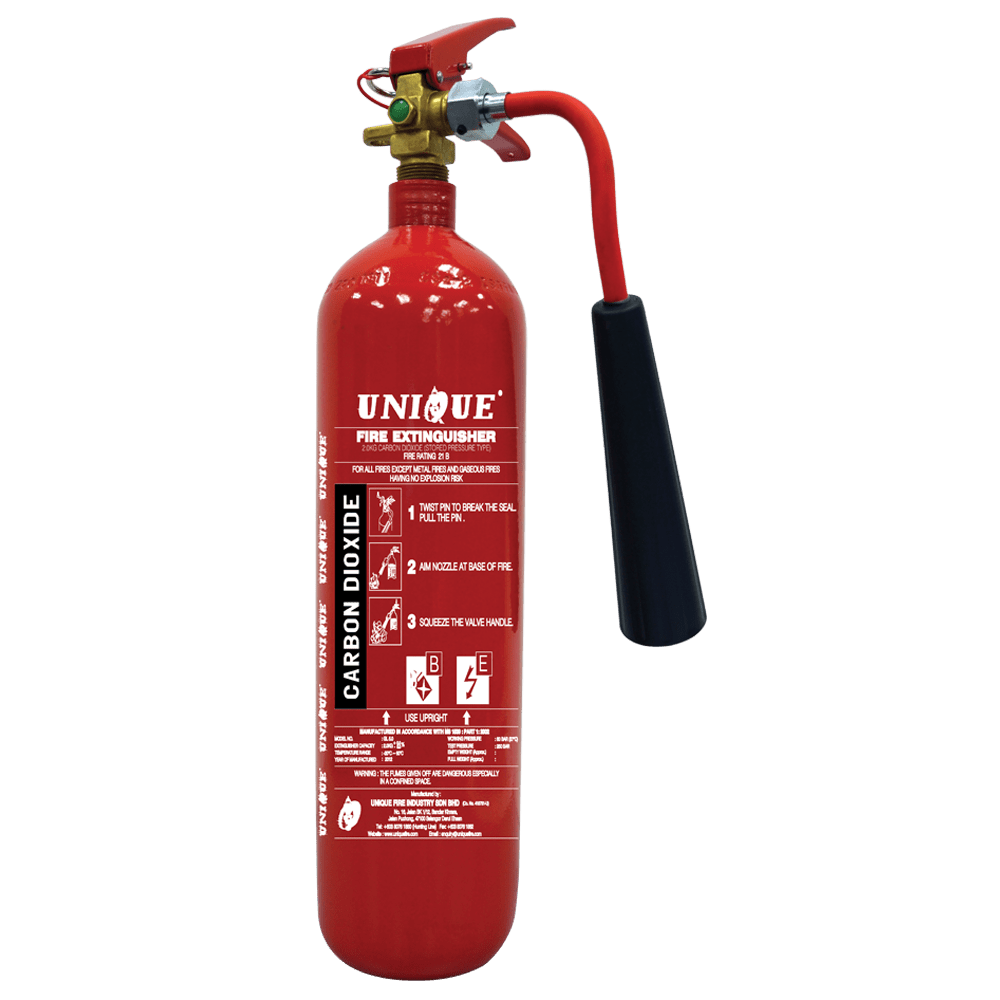 2kg carbon dioxide fire extinguisher