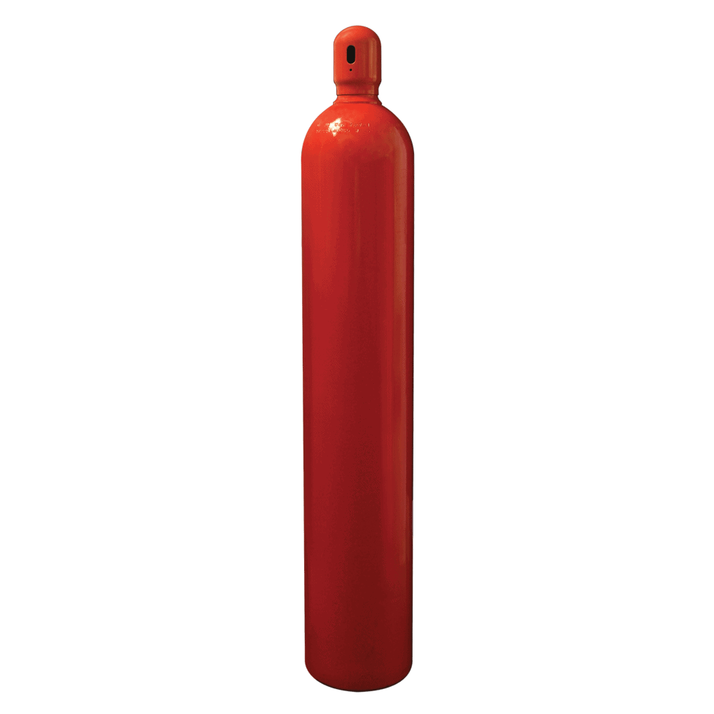 45kg seamless carbon dioxide suppression cylinder
