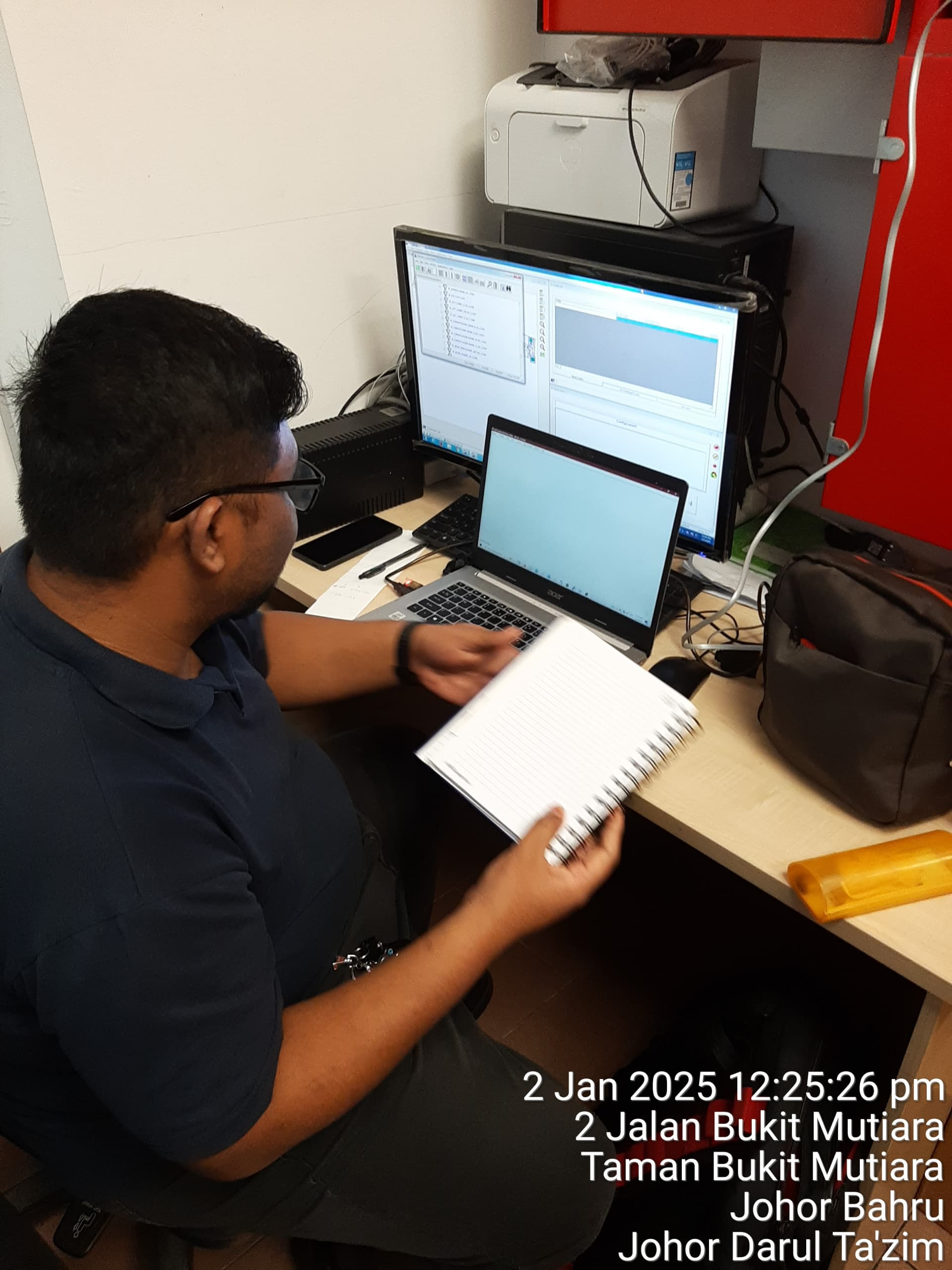 GP Integrasi testing and commissioning work